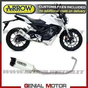 フルエキゾースト 触媒付き アローシンナー AK アルミ ホンダ CB125R 2020 20 Full Exhaust Catalyzed Arrow Thiner AK Aluminium Honda Cb 125 R 2020 20 【並行輸入品】