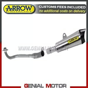 フルエキゾースト触媒付き Arrow Xkone スチール ホンダ MSX 125 2020 20 Full Exhaust Catalyzed Arrow Xkone Steel Honda Msx 125 2020 20 【並行輸入品】
