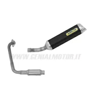 フルエキゾースト アロー承認 ブラック ヤマハ YZF-R 125 2019 - 2020 Full Exhaust Arrow Approved Black YAMAHA YZF-R 125 2019 - 2020 【並行輸入品】