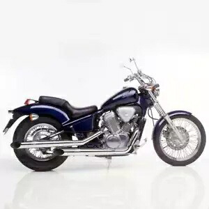 コンプリートエキゾーストシステム Leovince K02 クロームメッキ ホンダ Vt 600 C シャドウ 1988 - 2000 Complete Exhaust System Leovince K02 Chromed Honda Vt 600 C Shadow 1988 - 2000 【並行輸入品】