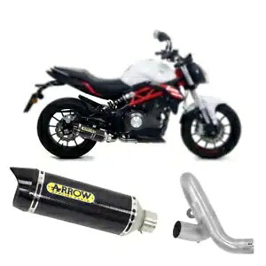 エキゾースト+リンクパイプ R アローカーボン F カーボン BENELLI BN302 S 2019 - 2020 Exhaust +Link Pipe R Arrow Carbon F Carbon BENELLI BN 302 S 2019 - 2020 【並行輸入品】