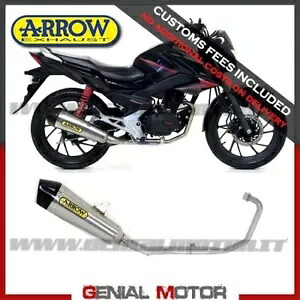 フルエキゾースト触媒付き Arrow X-Kone ニクロム ホンダ CB 125 F 2017 - 2020 Full Exhaust Catalyzed Arrow X-Kone Nichrom Honda Cb 125 F 2017 - 2020 【並行輸入品】｜カスタムパーツ WORLD倉庫