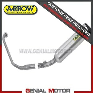 フルエキゾースト 触媒付き Arrow Thunder AK アルミニウム ヤマハ Mt125 2014 - 2016 Full Exhaust Catalyzed Arrow Thunder AK Aluminium Yamaha Mt125 2014 - 2016 【並行輸入品】