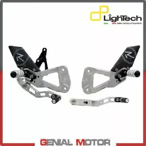 LIGHTECH R バージョン調整可能リアセット FTRSU004RSIL スズキ GSX-R 1000 2017 2020 LIGHTECH R VERSION ADJUSTABLE REAR SETS FTRSU004RSIL Suzuki GSX-R 1000 2017 2020 【並行輸入品】