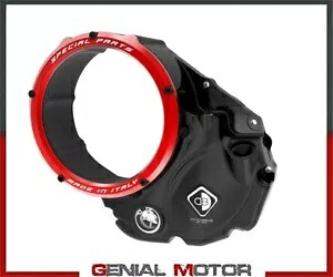 3D-Evo オイルバス クラッチ カバー DUCABIKE BLACK-RED Ducati DIAVEL 1260S 2019 - 2022- 3D-Evo oil bath clutch cover DUCABIKE BLACK-RED Ducati DIAVEL 1260S 2019 - 2022- 【並行輸入品】