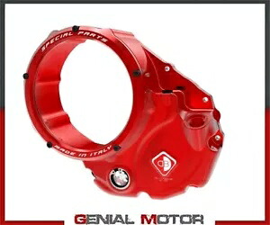 3D-Evo オイルバスクラッチカバー DUCABIKE RED Ducati MULTISTRADA 1260 2018 - 2020-用 3D-Evo oil bath clutch cover DUCABIKE RED for Ducati MULTISTRADA 1260 2018 - 2020- 【並行輸入品】