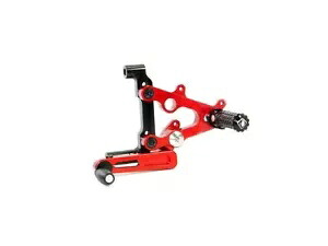 調整フットレストシステム Sch Red Ducabike Ducati Panigale 1199 R 2013 2017 DA4- Adjustment footrest system Sch Red Ducabike Ducati Panigale 1199 R 2013 2017 DA4- 【並行輸入品】