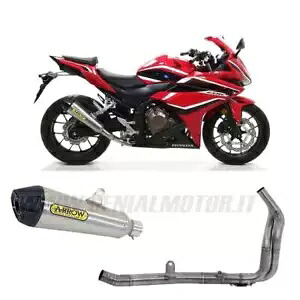 フルエキゾースト Arrow App Steel inox for HONDA CBR 500 R 2019 - 2020 Full Exhaust Arrow App Steel inox for HONDA CBR 500 R 2019 - 2020 【並行輸入品】