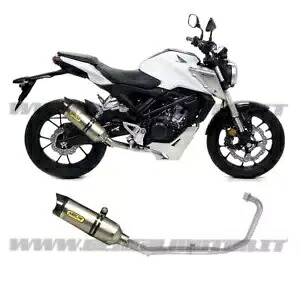 フルエキゾースト触媒付き Arrow Thunder Titan Honda CB 125 R 2018 - 2020 Full Exhaust Catalyzed Arrow Thunder Titan Honda Cb 125 R 2018 - 2020 【並行輸入品】|カスタムパーツ WORLD倉庫