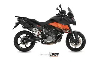 Mivv 排気マフラー Suono ブラック スチール Ktm 990 スーパーモト Smt 2009 - 2013 用 Mivv Exhaust Mufflers Suono Black Steel for Ktm 990 Supermoto Smt 2009 - 2013 【並行輸入品】|カスタムパーツ WORLD倉庫