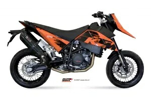 Mivv 排気マフラー Suono ブラック ステンレス鋼 Ktm 690 Sm 2007 - 2012 用 Mivv Exhaust Mufflers Suono Black Stainless Steel for Ktm 690 Sm 2007 - 2012 【並行輸入品】｜カスタムパーツ WORLD倉庫