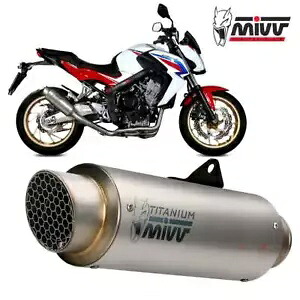 MIVV GP PRO チタン サイレンサー エキゾースト チューブ ホンダ CB 650 F 2014 - 2018-用 MIVV GP PRO Titanium Silencer Exhaust Tube for Honda CB 650 F 2014 - 2018- 【並行輸入品】
