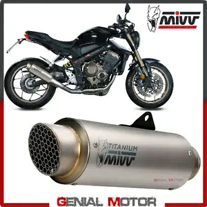 MIVV GP PRO チタンサイレンサーエキゾーストチューブ ホンダ CB 650 R 2019 - 2020-用 MIVV GP PRO Titanium Silencer Exhaust Tube for Honda CB 650 R 2019 - 2020- 【並行輸入品】