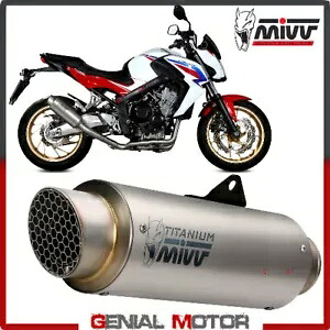 MIVV GP PRO チタン サイレンサー エキゾースト チューブ ホンダ CB 650 F 2014 - 2018-用 MIVV GP PRO Titanium Silencer Exhaust Tube for Honda CB 650 F 2014 - 2018- 【並行輸入品】