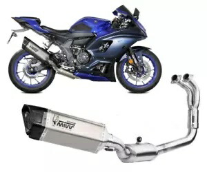 フルシステムエキゾースト Mivv SR-1 チタン ヤマハ YZF R7 2022 - 2023用 Full System Exhaust Mivv SR-1 Titanium for YAMAHA YZF R7 2022 - 2023 【並行輸入品】|カスタムパーツ WORLD倉庫