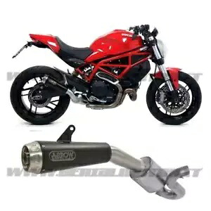 エキゾースト + リンク パイプ Kat Arrow Pro ブラック Ducati Monster 797 2017 - 2020 Exhaust + Link Pipe Kat Arrow Pro Black Ducati Monster 797 2017 - 2020 【並行輸入品】｜カスタムパーツ WORLD倉庫