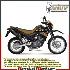 Mivv 排気マフラー Suono ブラック ステンレススチール ヤマハ Xt 660 Xr 2004 - 2016 Mivv Exhaust Mufflers Suono Black Stainless Steel Yamaha Xt 660 Xr 2004 - 2016 【並行輸入品】