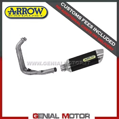 フルエキゾースト キャット アロー サンダー アルミ ブラック ヤマハ Mt-07 2014 - 2016 Full Exhaust Kat Arrow Thunder Aluminium Black Yamaha Mt-07 2014 - 2016 【並行輸入品】|カスタムパーツ WORLD倉庫