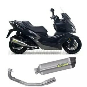 フルエキゾースト アロー アプリ ティータ KYMCO XCITING 400i S 2019 - 2020 Full Exhaust Arrow App Tita KYMCO XCITING 400i S 2019 - 2020 【並行輸入品】