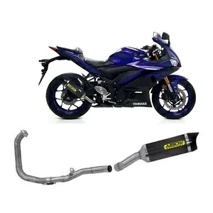 フルエキゾースト アロー カーボン サンダー F カーボン ヤマハ YZF R3 2019 - 2020 Full Exhaust Arrow Carbon Thunder F Carbon Yamaha YZF R3 2019 - 2020 【並行輸入品】|カスタムパーツ WORLD倉庫