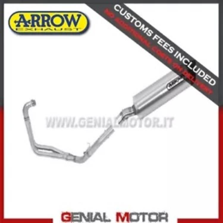 フルエキゾースト アロー マキシ レース テック チタン BMW F 800 R 2009 - 2016 Full Exhaust Arrow Maxi Race Tech Titanium Bmw F 800 R 2009 - 2016 【並行輸入品】