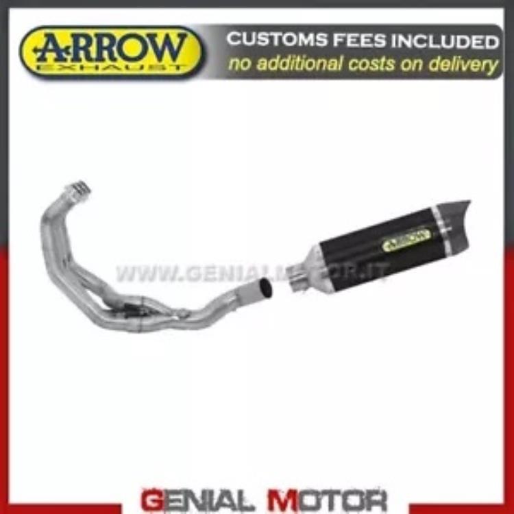 フルエキゾースト アローシンナー AKN アルミ ブラック ヤマハ トレーサー 900 2020 20 Full Exhaust Arrow Thiner AKN Aluminium Black Yamaha Tracer 900 2020 20 【並行輸入品】