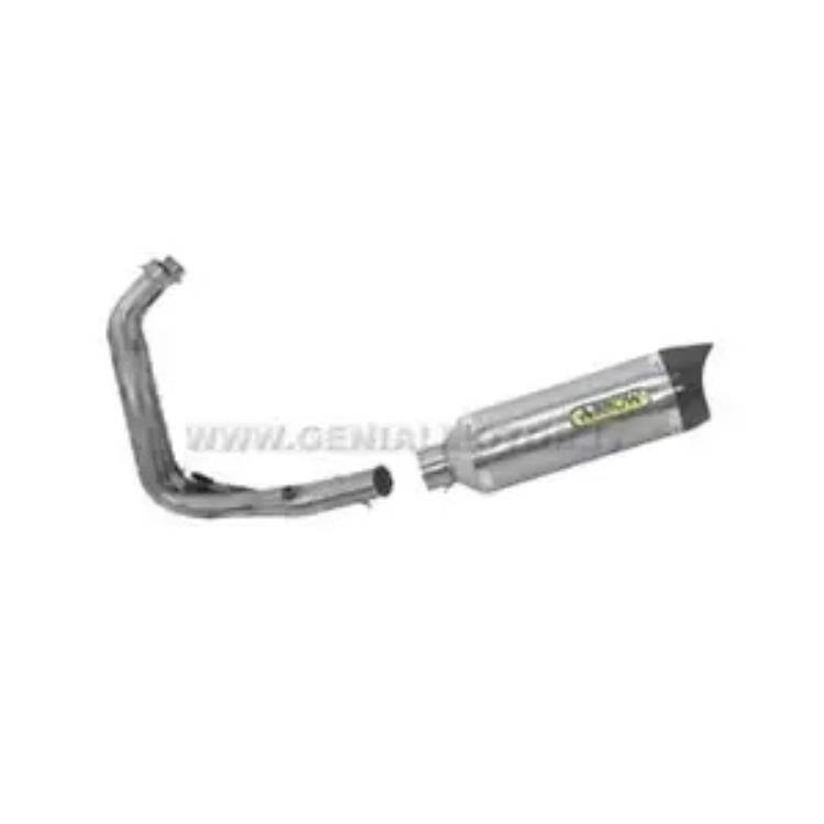 フルエキゾースト キャット アロー サンダー アルミニウム ヤマハ トレーサー 700 2016 - 2019 Full Exhaust Kat Arrow Thunder Aluminium Yamaha Tracer 700 2016 - 2019 【並行輸入品】