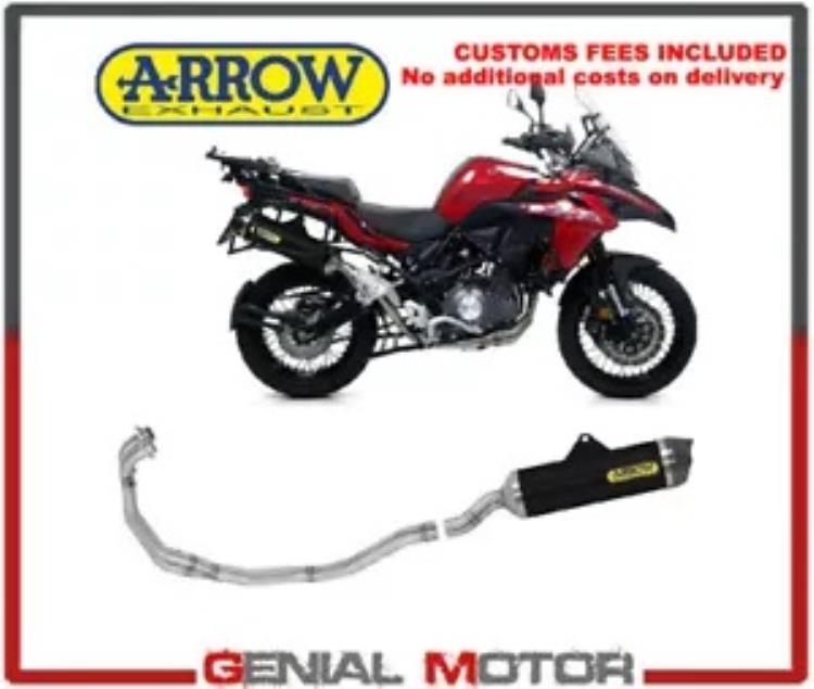 排気システム Arrow Alum App Black Race Tail Carb Benelli TRK 502 X 2018 2020 Exhaust System Arrow Alum App Black Race Tail Carb Benelli TRK 502 X 2018 2020 【並行輸入品】
