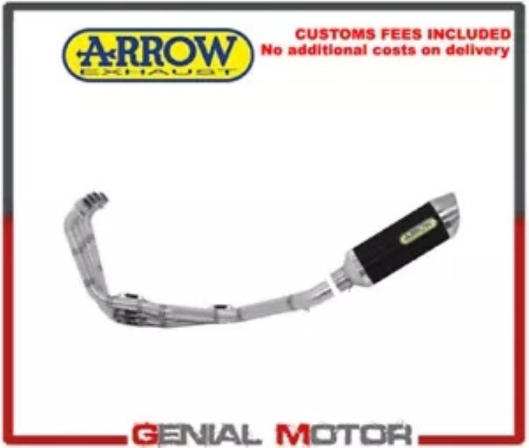 エキゾーストシステム レーシングアローコレ アルミブラックテールスチール ホンダ CBR650R 2019 2020 Exhaust System Racing Arrow Colle Alum Black Tail Steel Honda CBR650R 2019 2020 【並行輸入品】｜カスタムパーツ WORLD倉庫