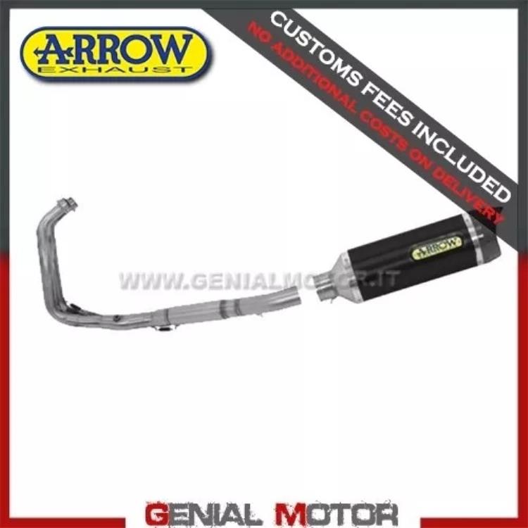 フルエキゾースト キャット アロー シンナー AKN アルミ ブラック ヤマハ Mt 07 2014 - 2016 Full Exhaust Kat Arrow Thiner AKN Aluminium Black Yamaha Mt 07 2014 - 2016 【並行輸入品】｜カスタムパーツ WORLD倉庫