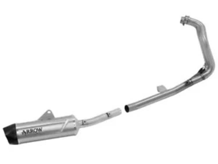 フルシステムエキゾースト Arrow Indy-Race EVO アルミ/チタン ヤマハ テネレ 700 2021 2024 Full System Exhaust Arrow Indy-Race EVO Alum /Titan YAMAHA TENERE 700 2021 2024 【並行輸入品】｜カスタムパーツ WORLD倉庫