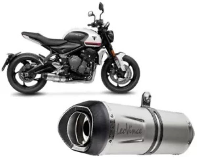 フルエキゾースト Leovince LV ONE EVO for TRIUMPH TRIDENT 660 2021 - 2023 Full Exhaust Leovince LV ONE EVO for TRIUMPH TRIDENT 660 2021 - 2023 【並行輸入品】｜カスタムパーツ WORLD倉庫