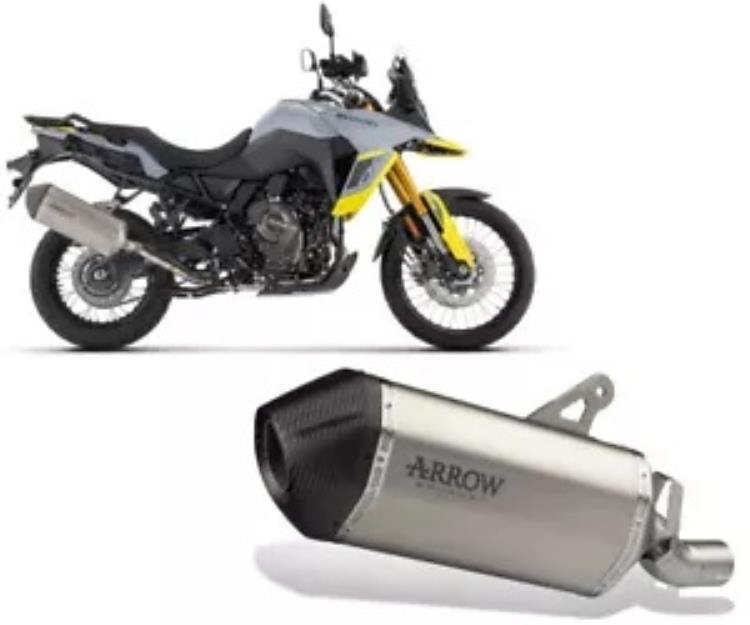 ARROW チタンサウンドエキゾーストチューブ スズキ V-STROM 800DE 2023-用 ARROW Titanium Sound Exhaust Tubes for Suzuki V-STROM 800DE 2023- 【並行輸入品】
