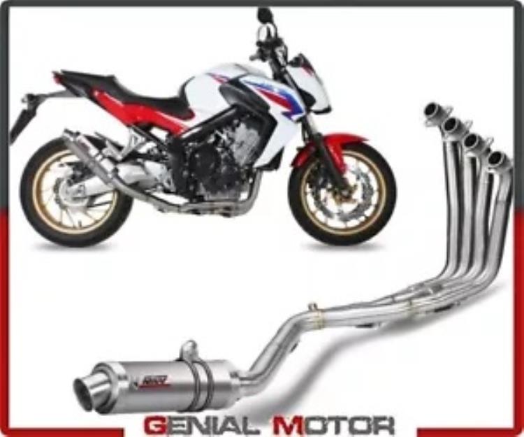 MIVV GP チタン コンプリート エキゾースト チューブ ホンダ CB 650 F 2014 - 2018- MIVV GP Titanium Complete Exhaust Tube for Honda CB 650 F 2014 - 2018- 【並行輸入品】