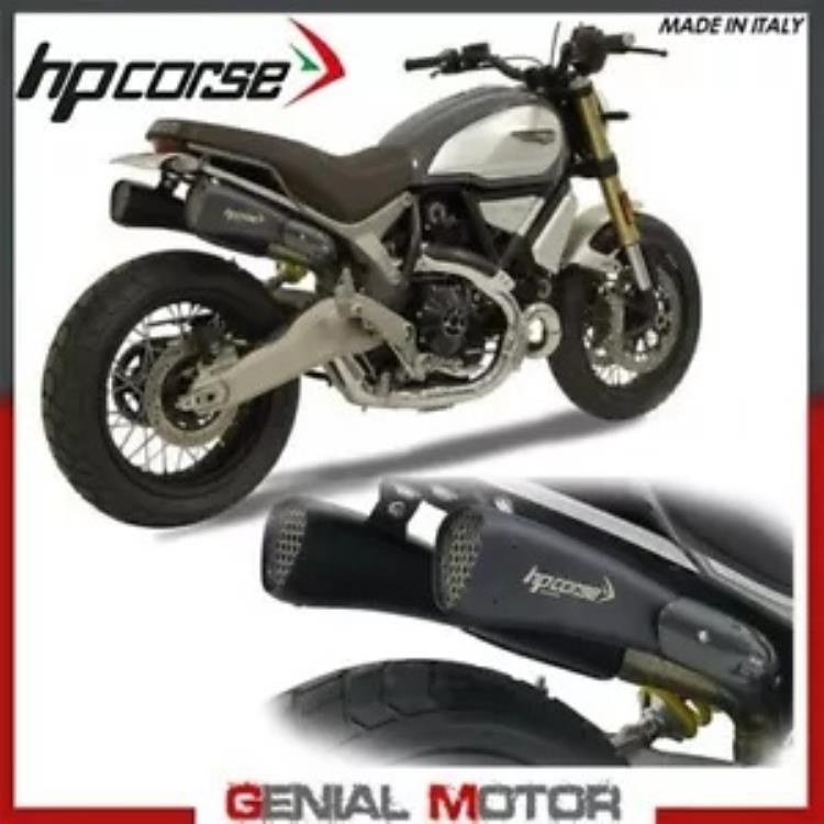 2018 Ducati スクランブラー 1100 HP ハイドロフォーム SRT ブラック エキゾースト チューブ - 2019- 2018 Ducati Scrambler 1100 HP Hydroform Srt Black Exhaust Tube - 2019- 【並行輸入品】