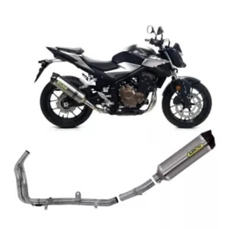 フルエキゾースト アロー承認 アルミ F カーボン ホンダ CB 500 F 2019 - 2020 Full Exhaust Arrow Approved Alu F Carbon Honda CB 500 F 2019 - 2020 【並行輸入品】|カスタムパーツ WORLD倉庫