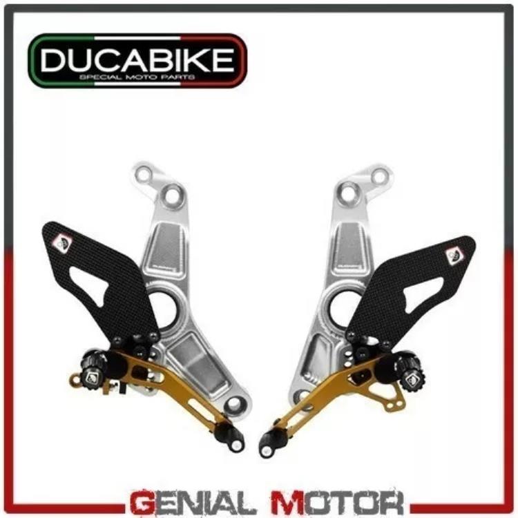 プラットフォーム 調整可能 シルバー ゴールド PRM12R01EB Ducabike Ducati Monster 1200 R 2018 Platforms Adjustable Silver-Gold PRM12R01EB Ducabike Ducati Monster 1200 R 2018 【並行輸入品】｜カスタムパーツ WORLD倉庫