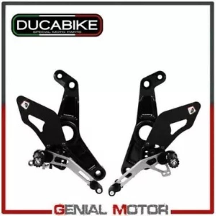 プラットフォーム 調整可能 ブラックシルバー PRM12R01DE Ducabike Ducati Monster 1200 R 2017 Platforms Adjustable Black-Silver PRM12R01DE Ducabike Ducati Monster 1200 R 2017 【並行輸入品】｜カスタムパーツ WORLD倉庫