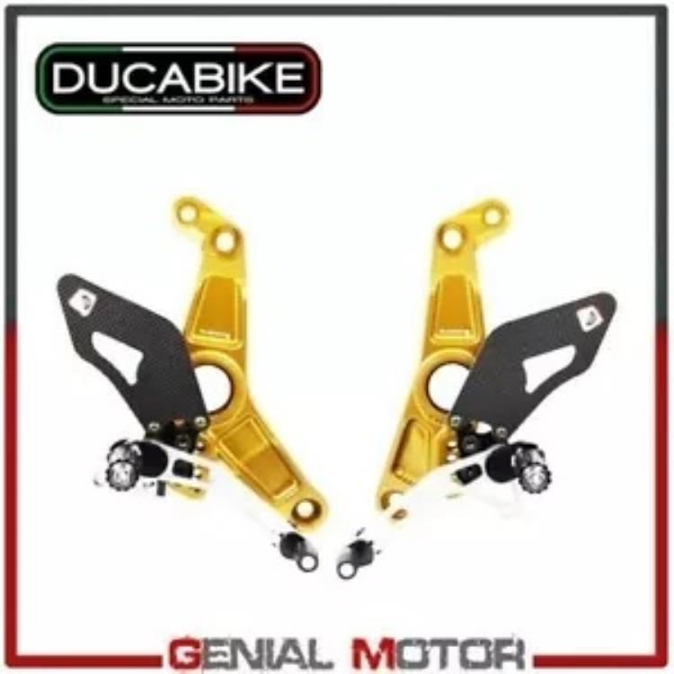 プラットフォーム 調整可能 ゴールド シルバー PRM12R01BE Ducabike Ducati Monster 1200 R 2018 Platforms Adjustable Gold-Silver PRM12R01BE Ducabike Ducati Monster 1200 R 2018 【並行輸入品】|カスタムパーツ WORLD倉庫