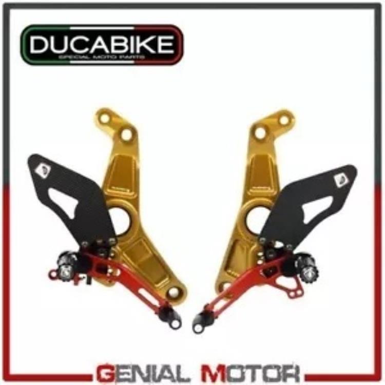 プラットフォーム 調整可能 ゴールドレッド PRM12R01BA Ducabike Ducati Monster 1200 R 2018 Platforms Adjustable Gold-Red PRM12R01BA Ducabike Ducati Monster 1200 R 2018 【並行輸入品】|カスタムパーツ WORLD倉庫