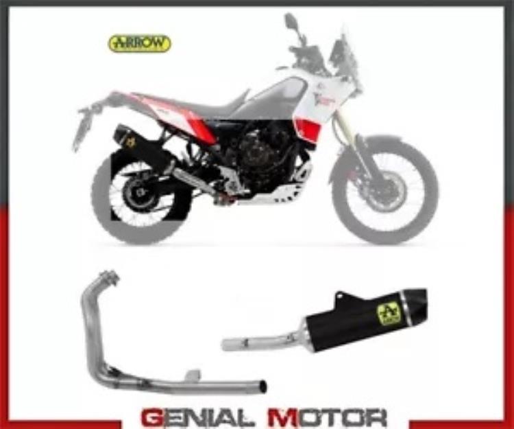 フルエキゾースト アロー インディレース カーボン/イノックス ブラック アルミニウム ヤマハ テネレ 700 2021 Full Exhaust Arrow Indyrace Carbon/inox Black Aluminum Yamaha Tenere 700 2021 【並行輸入品】|カスタムパーツ WORLD倉庫
