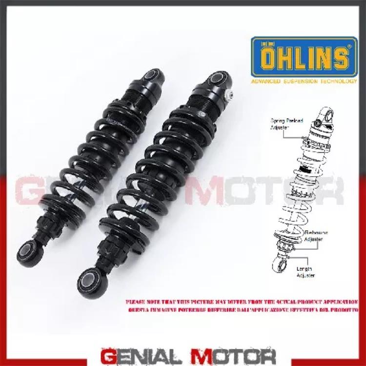 オーリンズ ショックアブソーバー ブラックライン ハーレーダビッドソン FL ツーリング 1990 - 2019 HD 776 Ohlins Shock Absorber BLACKLINE Harley-davidson Fl Touring 1990 - 2019 HD 776 【並行輸入品】