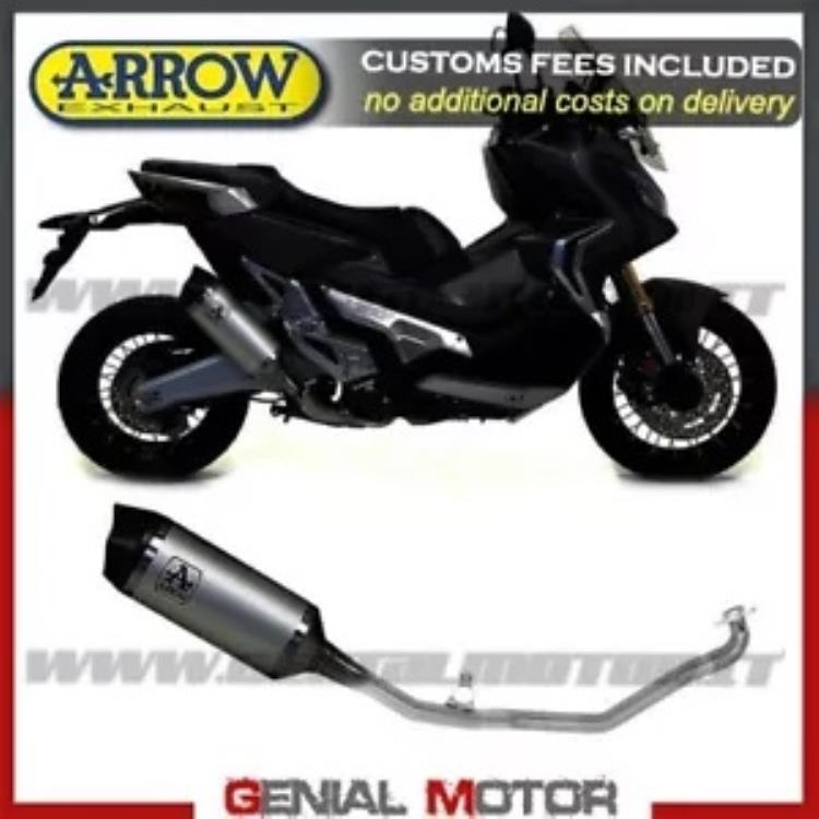 フルエキゾースト アロー レーステック コルト チタン ホンダ X-Adv 750 2017 - 2023 Full Exhaust Arrow Race Tech Corto Titanium Honda X-Adv 750 2017 - 2023 【並行輸入品】｜カスタムパーツ WORLD倉庫