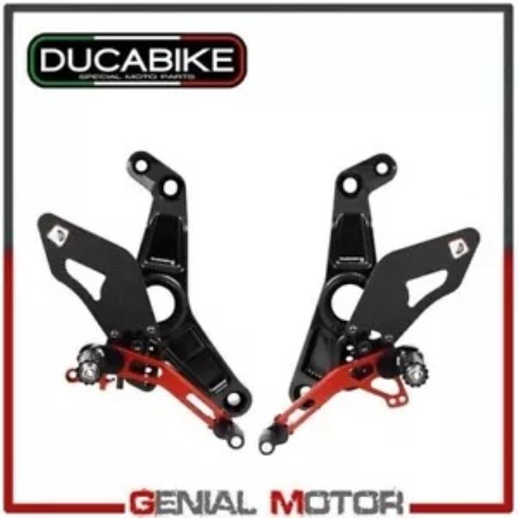 プラットフォーム 調整可能 ブラックレッド PRM1202DA Ducabike Ducati Monster 821 2017 - 2019 Platforms Adjustable Black-Red PRM1202DA Ducabike Ducati Monster 821 2017 - 2019 【並行輸入品】｜カスタムパーツ WORLD倉庫
