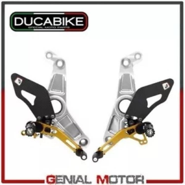 プラットフォーム 調整可能なシルバーゴールド Ducabike Ducati Monster 821 2017 - 2019 Platforms Adjustable Silver-Gold Ducabike Ducati Monster 821 2017 - 2019 【並行輸入品】 201,300円