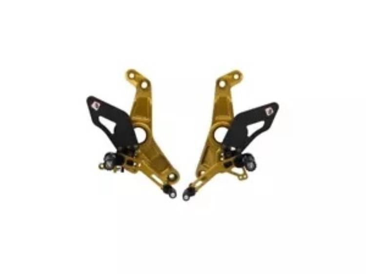 調節可能なリアセット ゴールドゴールド Ducabike Ducati Monster 821 2018 - 2020用 Adjustable Rearset Gold-gold Ducabike For Ducati Monster 821 2018 - 2020 【並行輸入品】