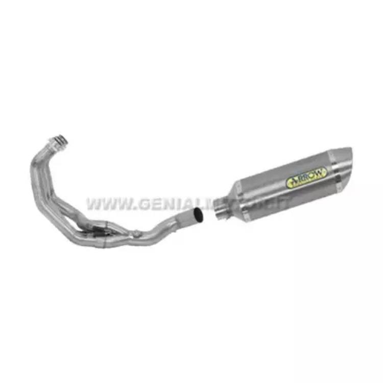 フルエキゾースト アローサンダー アルミ ヤマハ トレーサー 900 GT 2017 - 2020 Full Exhaust Arrow Thunder Aluminium Yamaha Tracer 900 Gt 2017 - 2020 【並行輸入品】