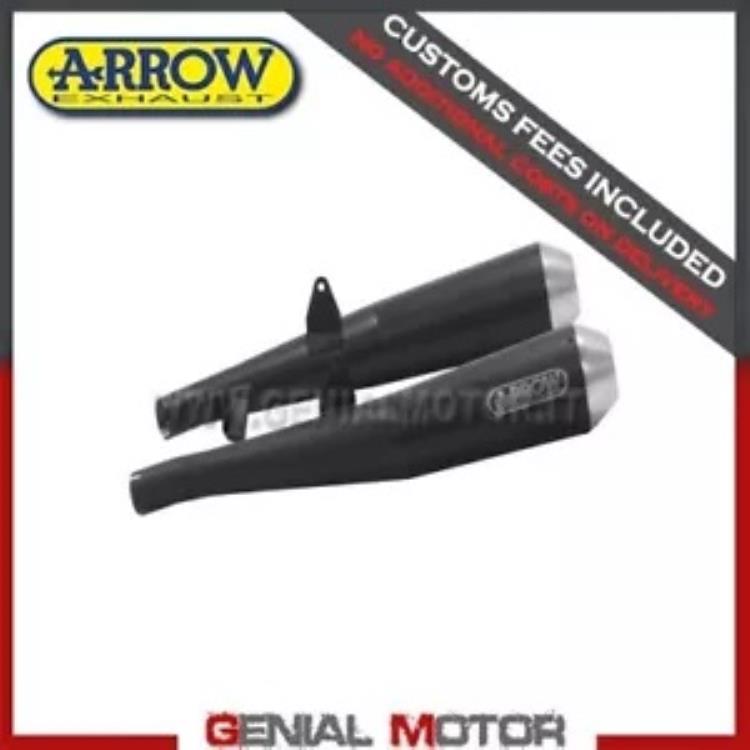 エキゾースト アロー プロ レーシング スチール ブラック ホンダ CB 1100 Ex 2017 - 2020 Exhausts Arrow Pro Racing Steel Black Honda Cb 1100 Ex 2017 - 2020 【並行輸入品】
