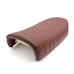 ブラウンオートバイフラットブラットヴィンテージカフェレーサーシートホンダ CB175 450 750 CL360 Brown Motorcycle Flat Brat Vintage Cafe Racer Seat For Honda CB175 450 750 CL360 【並行輸入品】