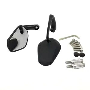 ユニバーサルオートバイブラックバーエンドバックミラーサイドミラーカフェレーサーオールドスクール Universal Motorcycle Black Bar End Rearview Side Mirrors Cafe Racer Old School 【並行輸入品】 37,895円